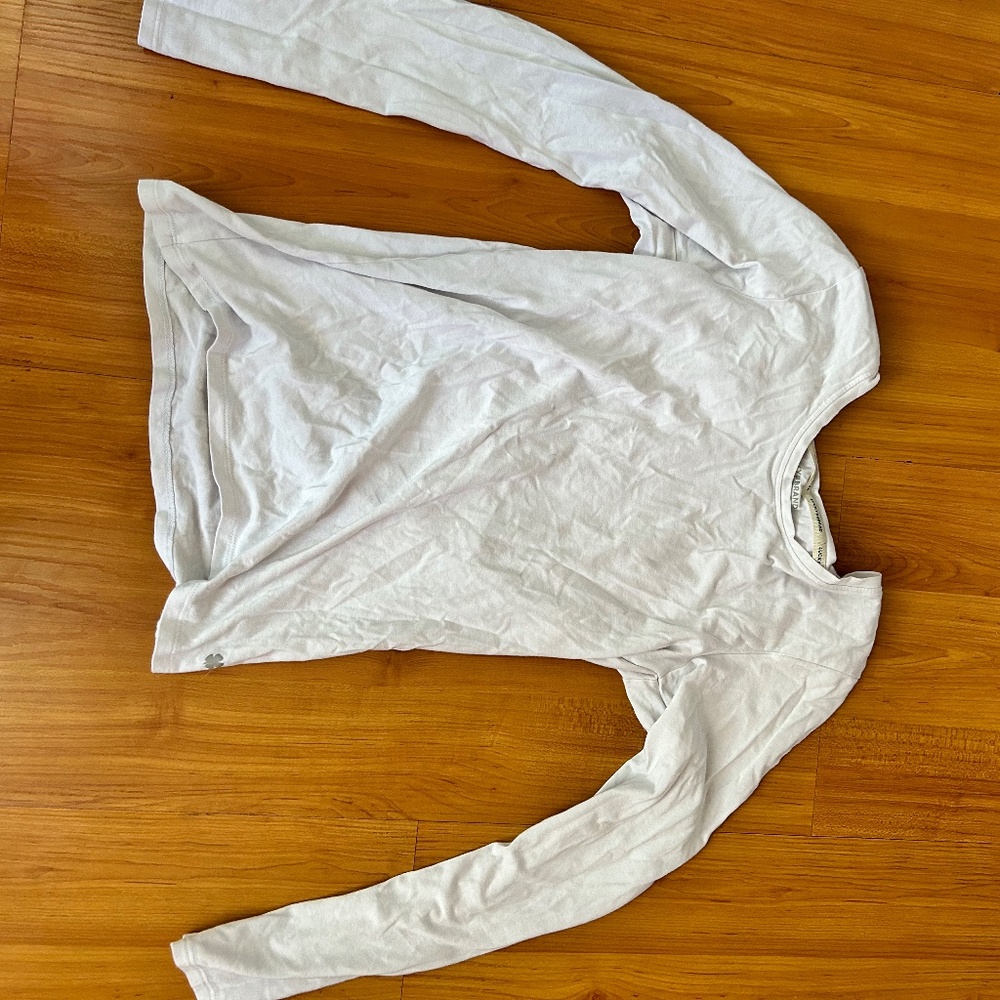 White long sleeve shirt